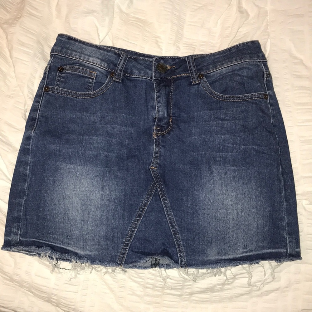 Blue Denim Skirt